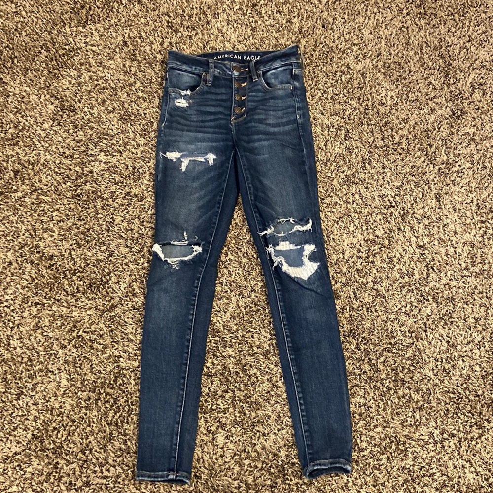 American eagle skinny jeans- 2